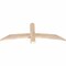 Ekena Millwork Bellingham Smooth Timber Gable Bracket, Douglas Fir, 48"W x 18"H x 1 1/2"D x 3 1/2"F, 9/12 Pitch GBW048X18X0204BEL00SDF - alternate 3